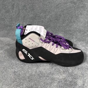 5.10 Five Ten Grandstone Climbing Shoes Purple Black Lace Men's Size 14 - New